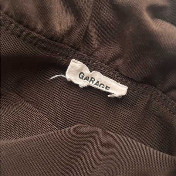 Elegant Brown Strapless Dress - Picture 5 of 5